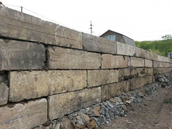 Строительство подпорных стенок из бетона. Подпорные стенки: некоторые их виды и конструкции16